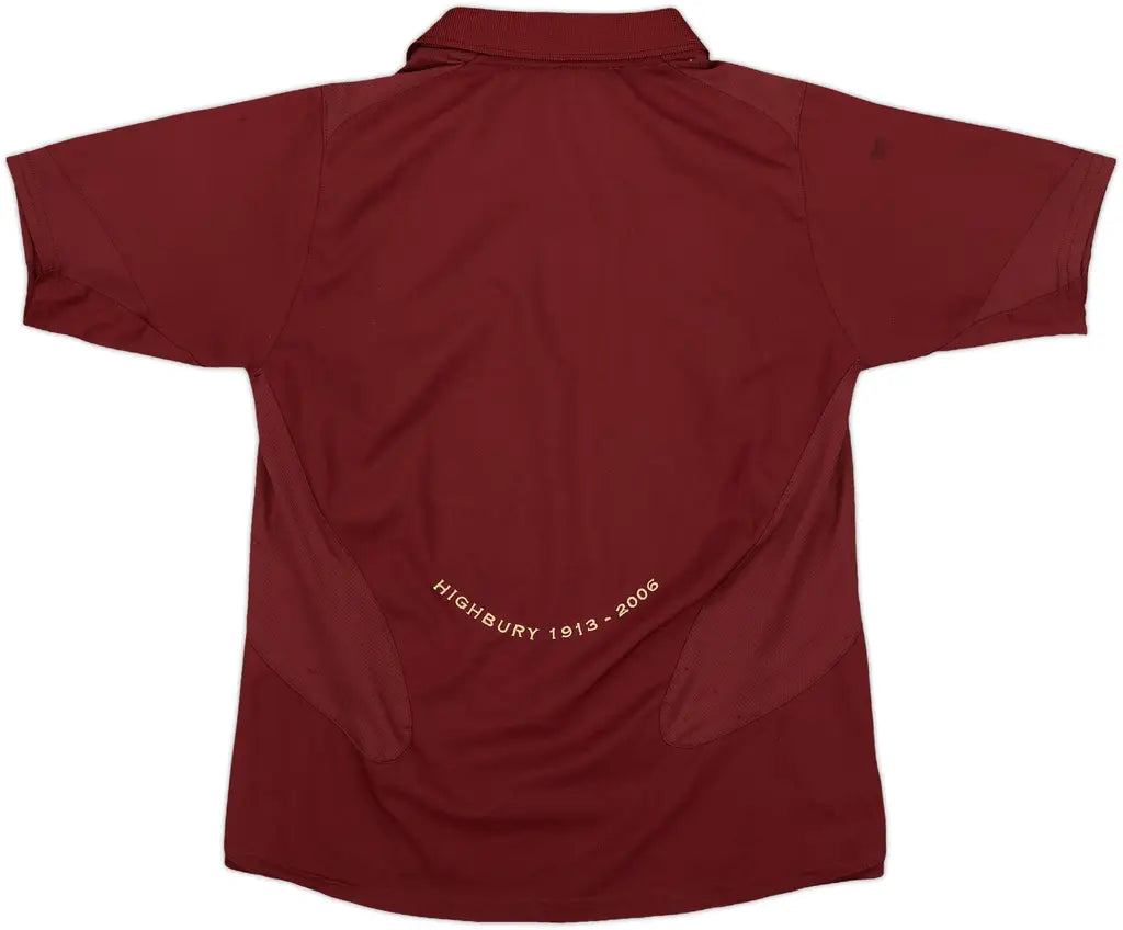 Maillot domicile de l'Arsenal FC 2005/06
