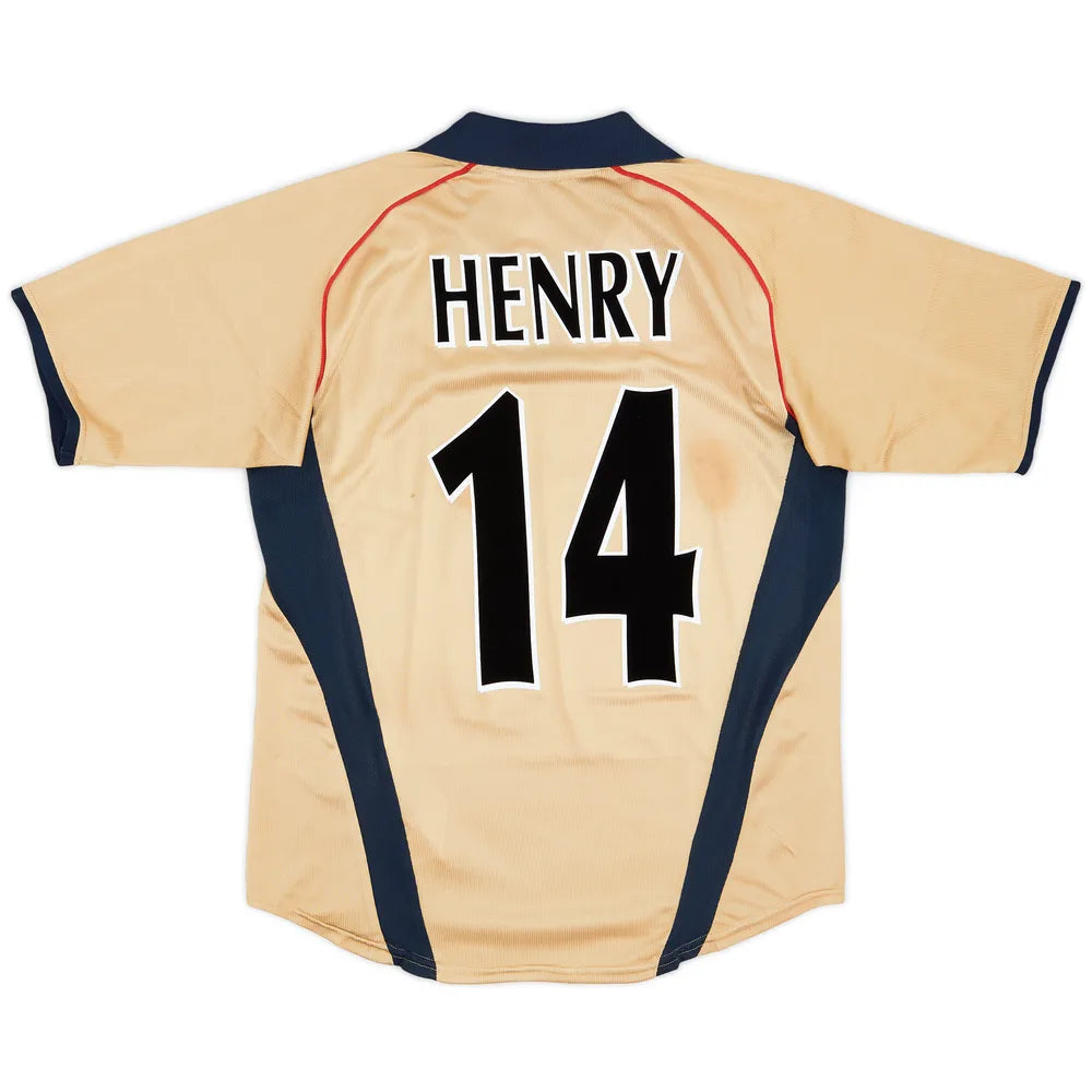 Arsenal FC Auswärtstrikot 2001/02