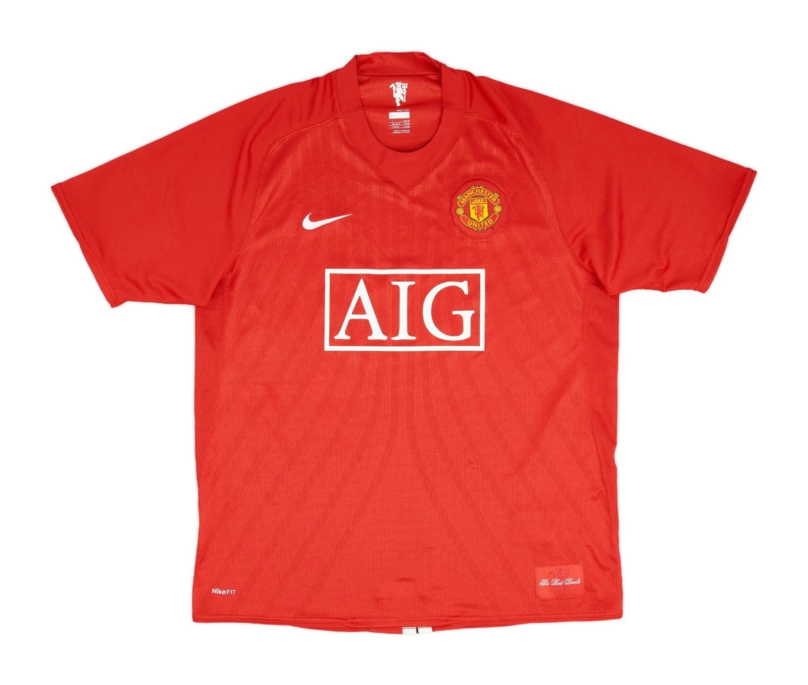 Manchester United Heimtrikot 2007/08
